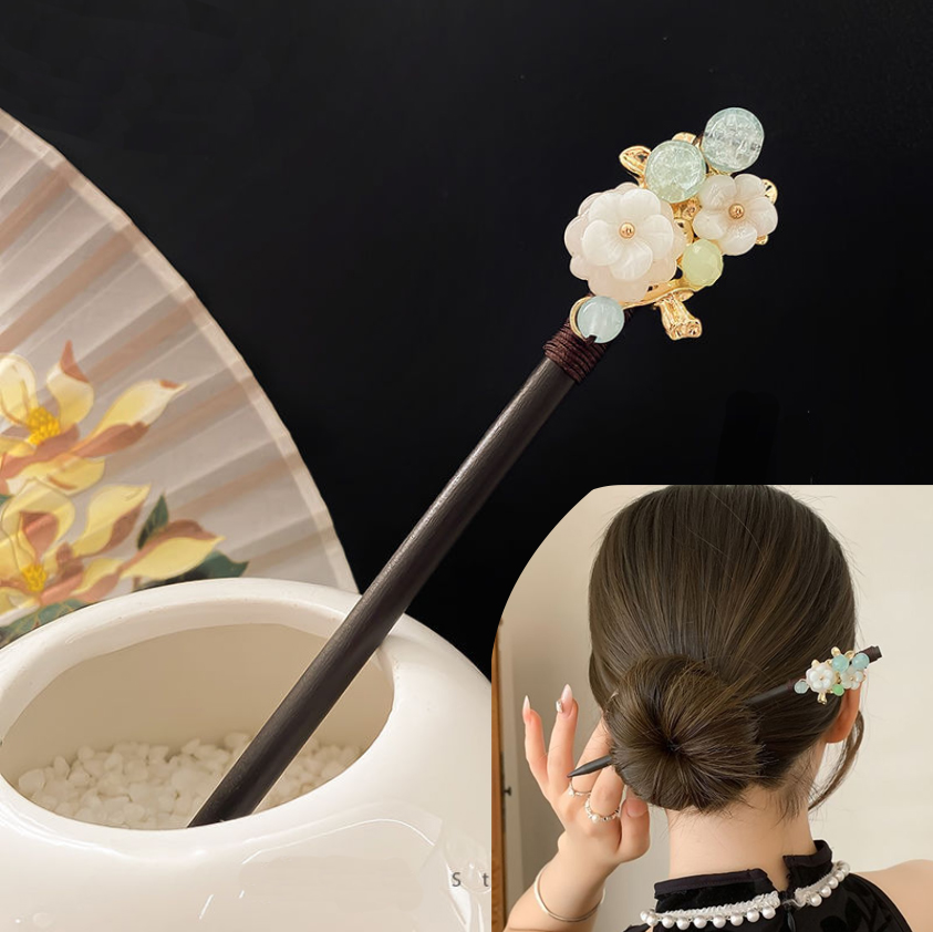 Chinese Hair Stick Step Shake  - Hanbok Hair Pin 评论和价格