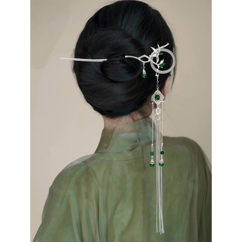 Chinese Style Hair Stick Bambo - Hanbok Hair Pin 评论和价格