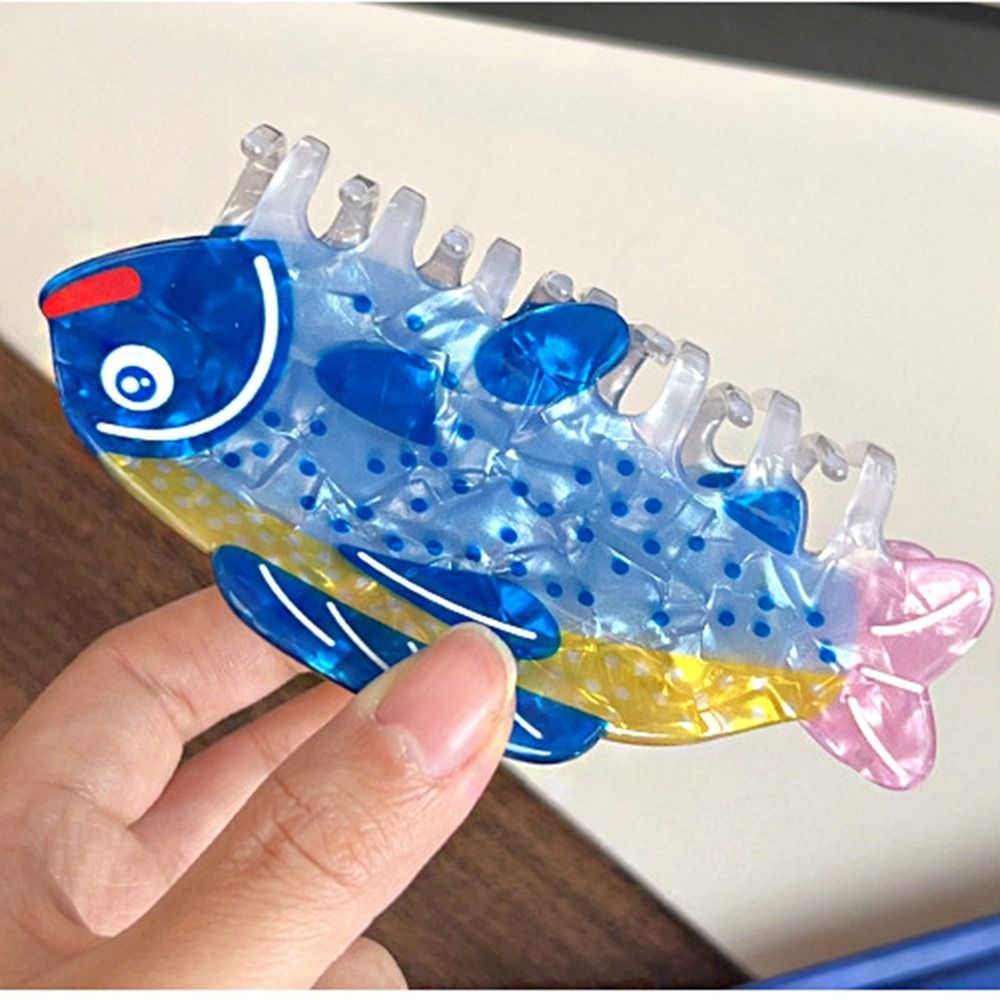 Hairpin Ocean Animal Hair Claw - The Korean Lifestyle 评论和价格
