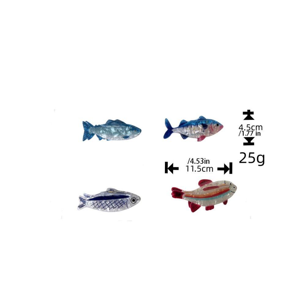 4Pcs Hairpin Ocean Animal Hair - Korean Women Lifestyle 评论和价格
