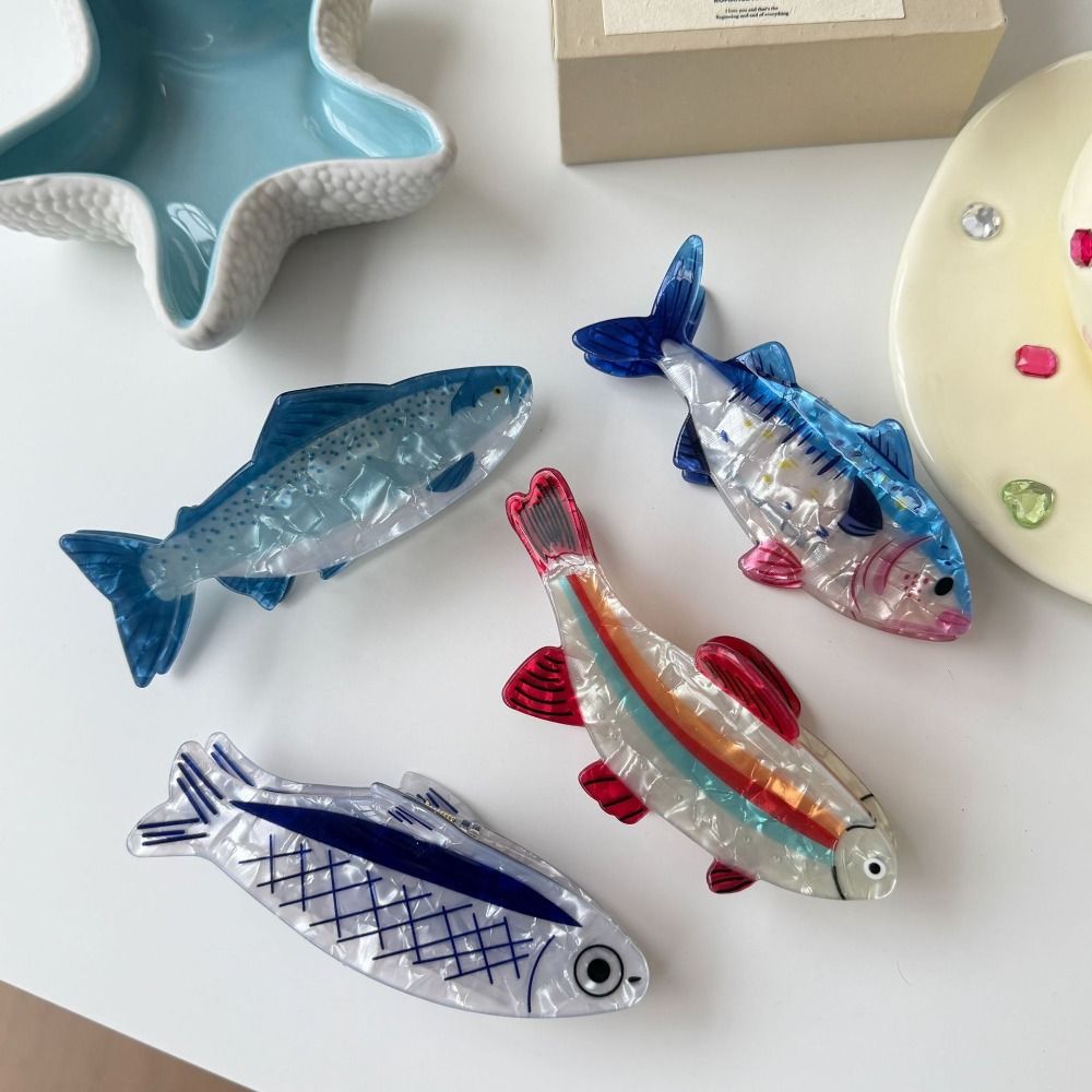 Cute Hairpin Ocean Animal Hair - The Korean Lifestyle 评论和价格